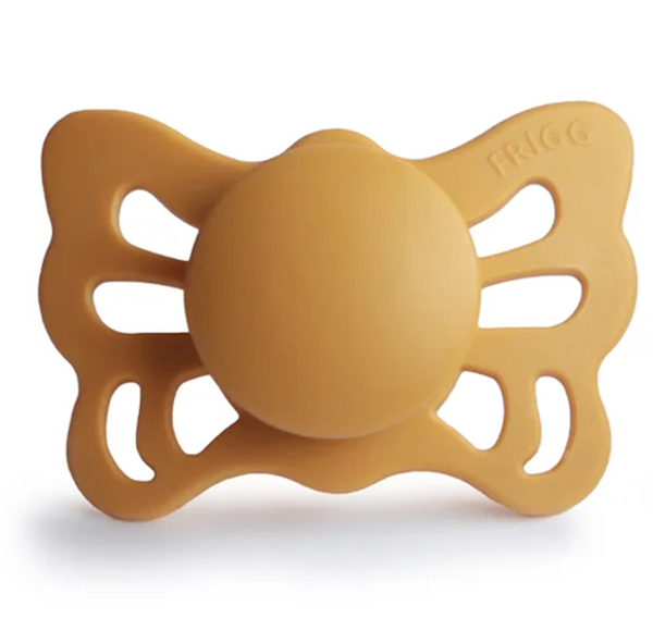 Siliconen speen Butterfly – Honey Gold T1