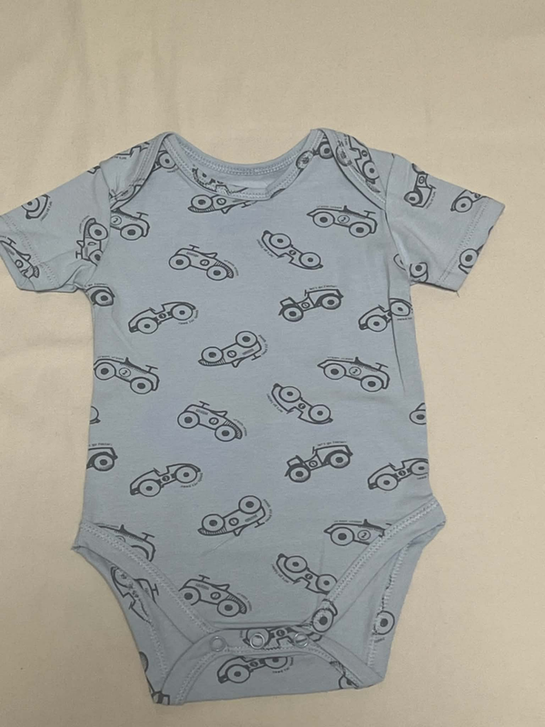 Romper - Autos maat 62/68