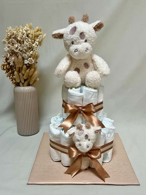 Kleine pampertaart Baby Giraf