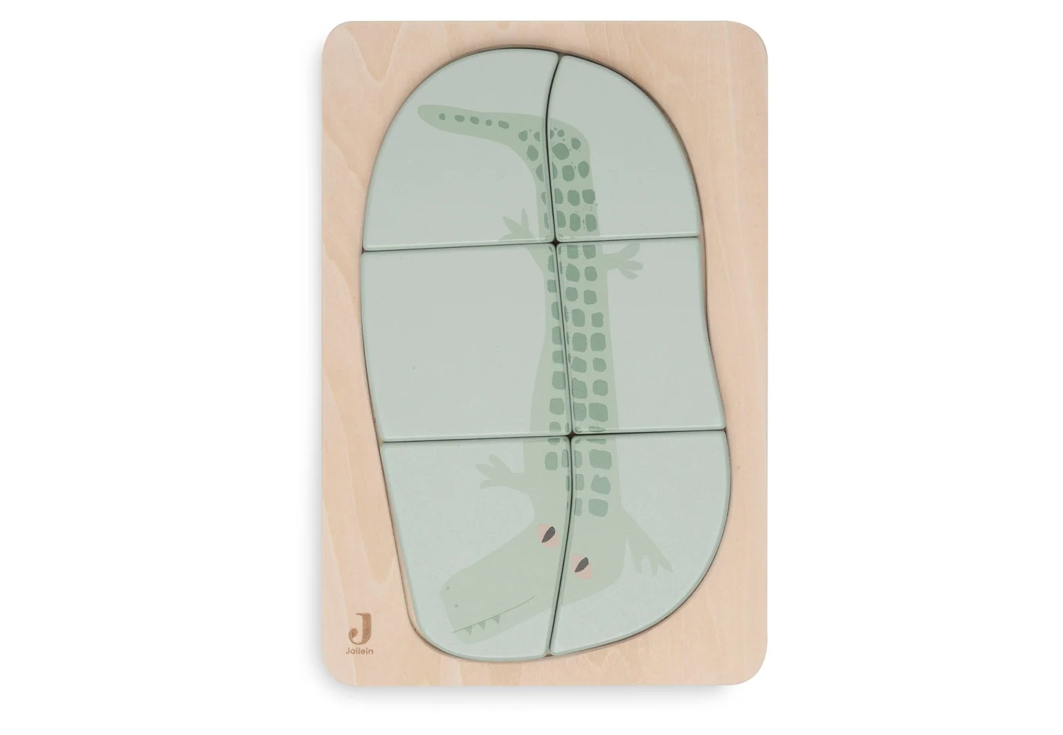 Houten Puzzel - Croco
