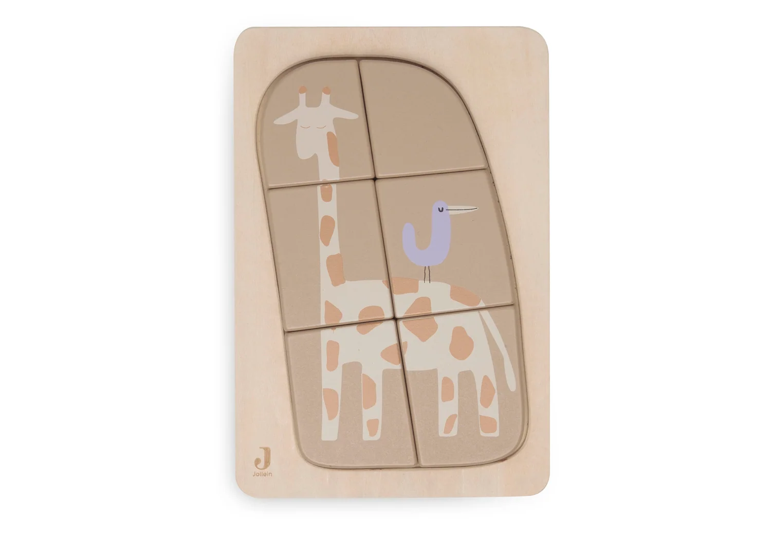 Houten Puzzel - Giraffe