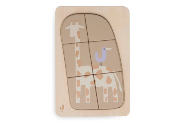 Houten Puzzel - Giraffe