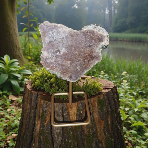 Chalcedoon Roze op standaard 02