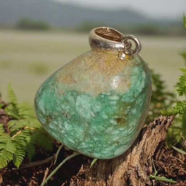 Chrysopraas hanger 02