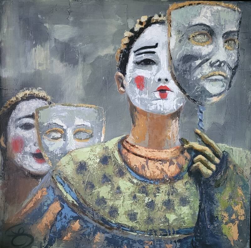 Venetia acryl schilderij