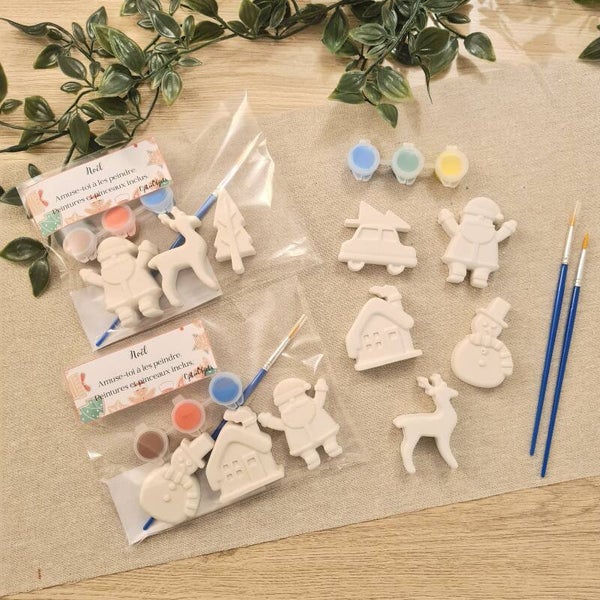 Kit à peindre pour enfant Noël
