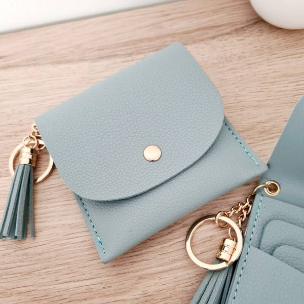 Porte-cartes avec porte-clé