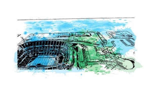 Cleveland, Football Stadium Skyview