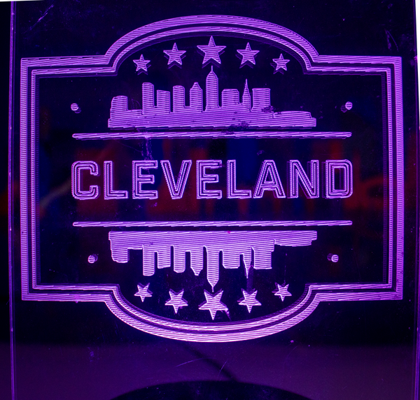 Cleveland Skyline Light Up