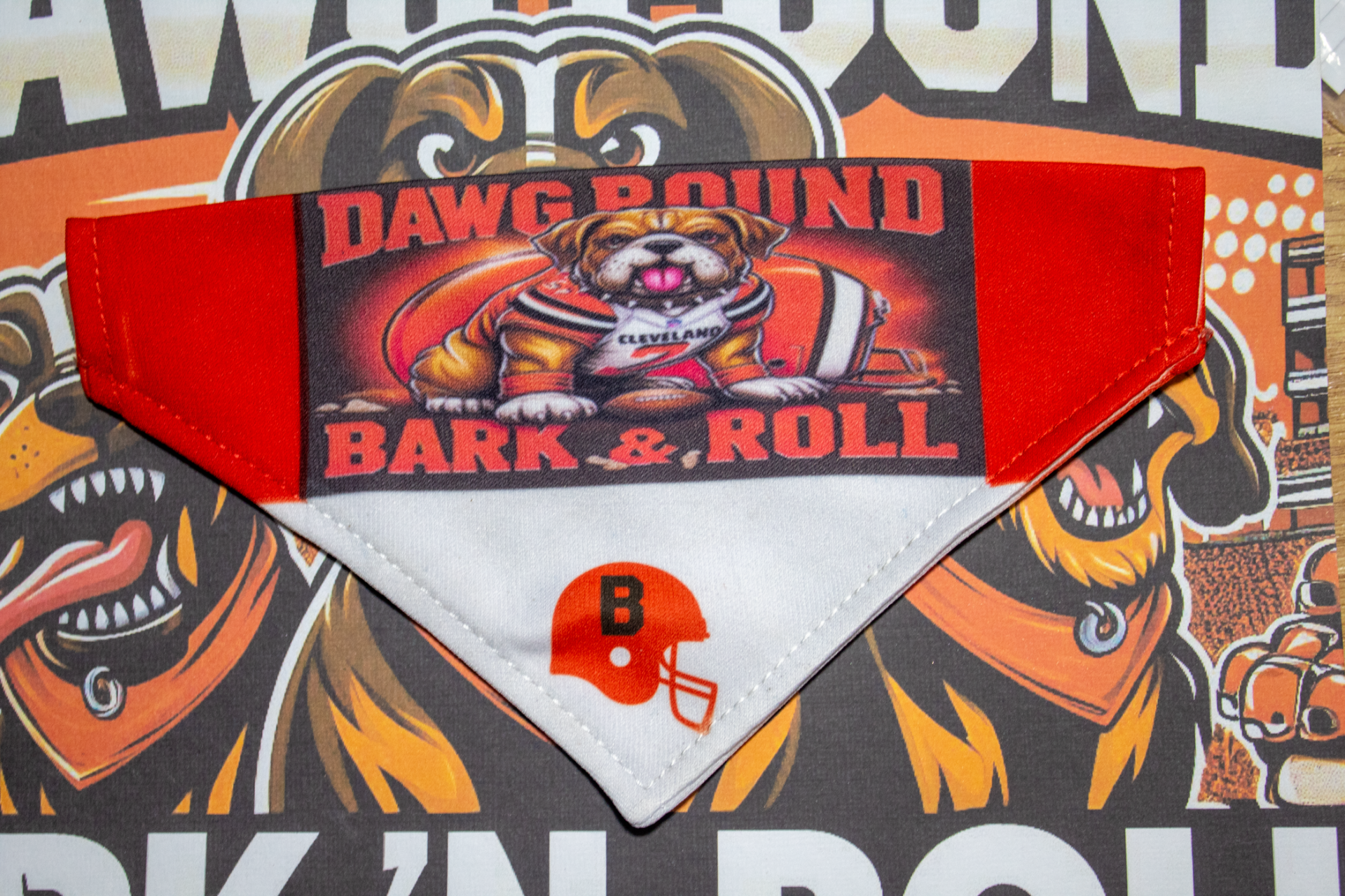 Dog Scarf of CLE Football