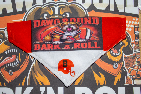Dog Scarf of CLE Football