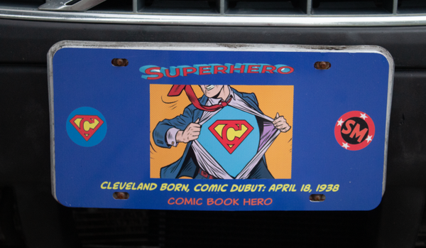 Cleveland Super Hero Full Plate