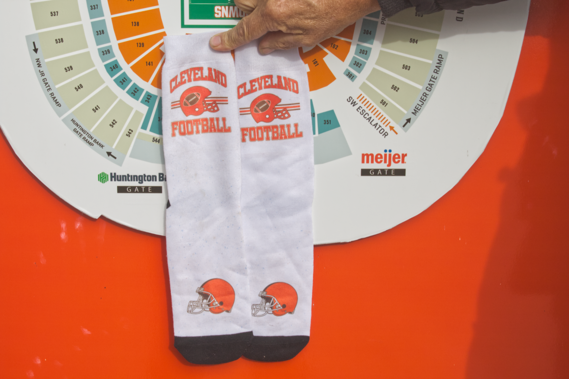 Cle Football Socks.