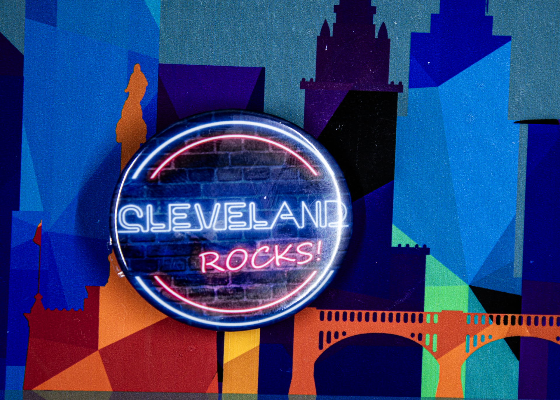 Cleveland Rocks Pin