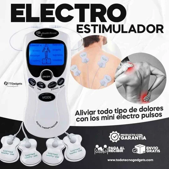 Este masajeador eléctrico portátil de microcorrientes le ayuda a mantener su belleza y salud. El masajeador eléctrico inalámbrico multifuncional para cuello y espalda es adecuado para masajes en todo el cuerpo, pudiendo aliviar eficazmente el dolor y la t