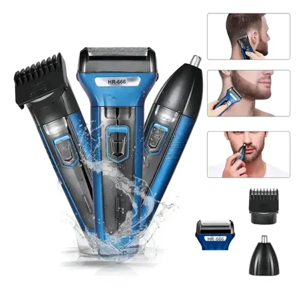 Máquina de Cortar Rasuradora y Afeitadora 3 En 1 Elegance