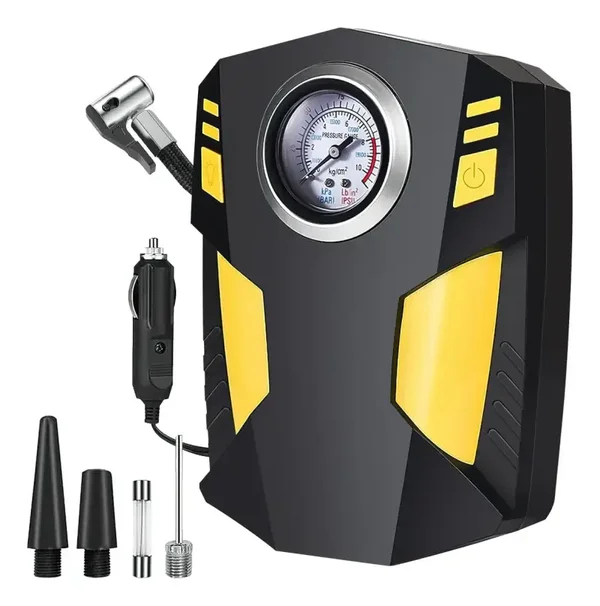 Compresor Inflador Neumaticos De Llanta Para Vehículo 12v