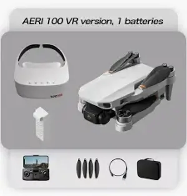 Drone VisionFly 4K con Cámara Dual + Zoom 50x + Maletín