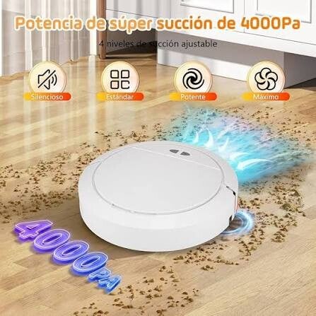 Robot aspiradora inteligente de limpieza automática 3 en 1