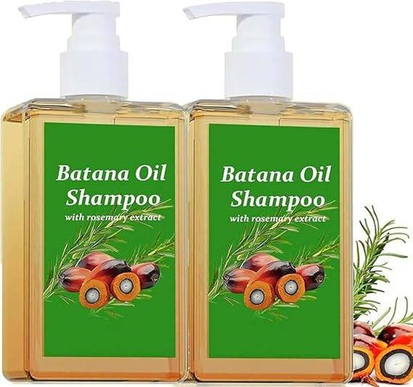 2PCS Shampoo Romero, Aceite de Batana y Romero,Champú batana oil, champú de batana para la caida del cabello, nutrir y regenerar el cabello suave de las mujeres