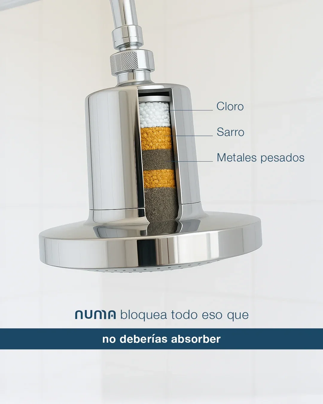 🚿 Ducha Purificadora de 20 Etapas  Disfruta una ducha con agua más limpia y una experiencia diferente todos los días