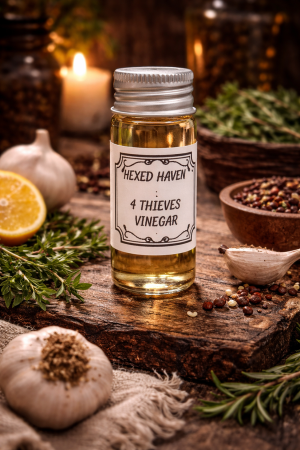 Handmade 4 Thieves Vinegar - 0.56oz