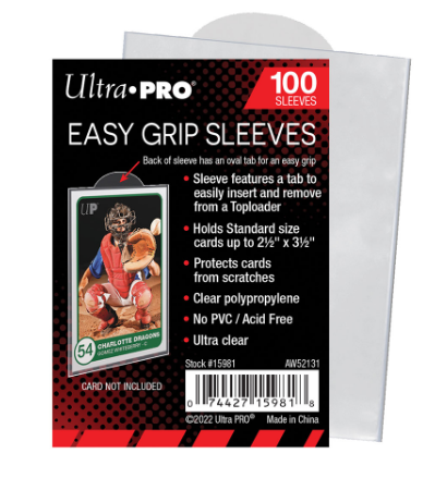 Ultra PRO 2,5" x 3,5" Easy Grip Sleeves