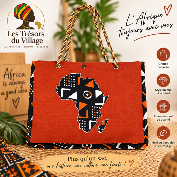 👜 Sac cabas Africa – Élégance & caractère