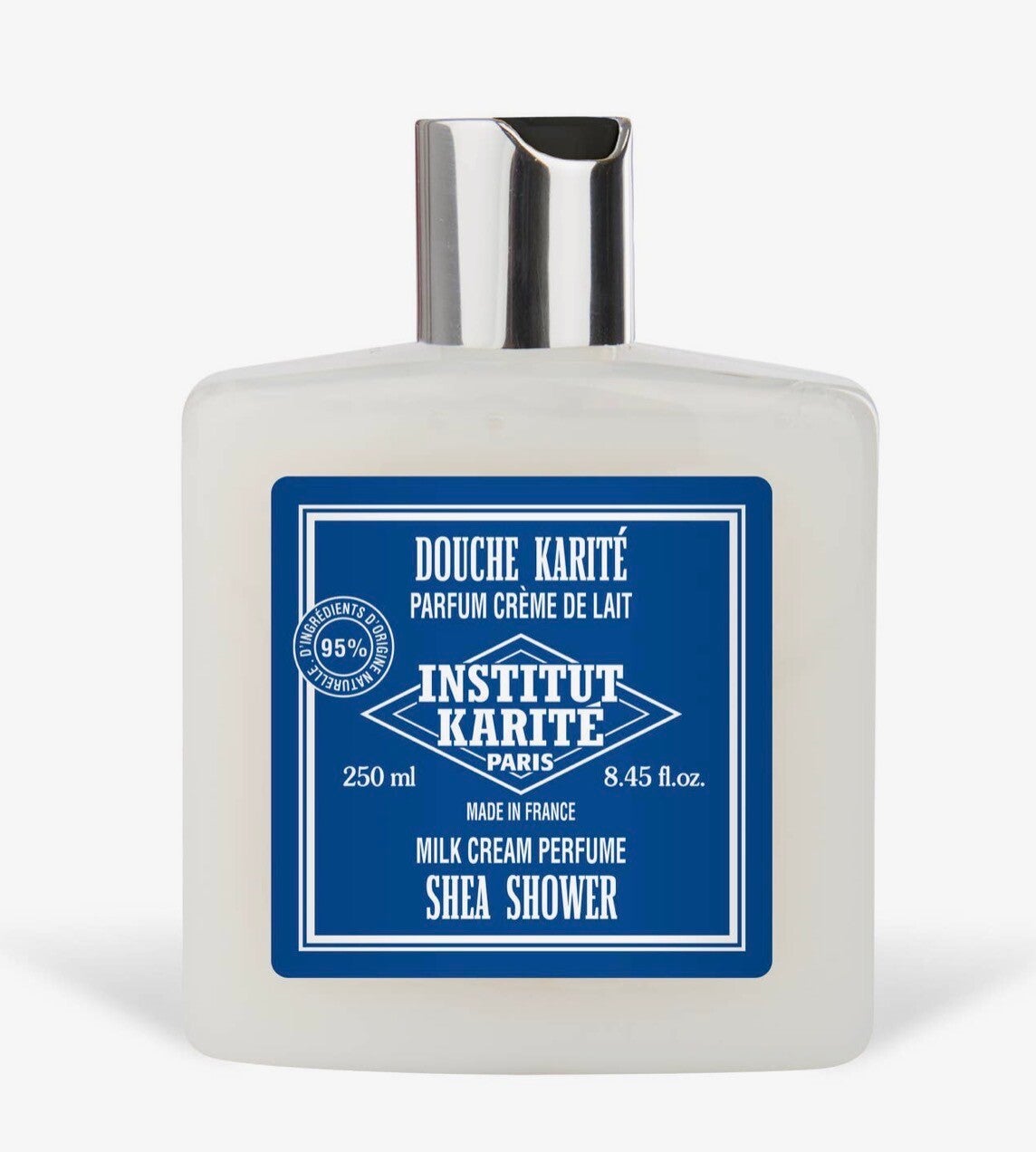 🛁 Gel Douche Karité – Crème de Lait (250 ml)