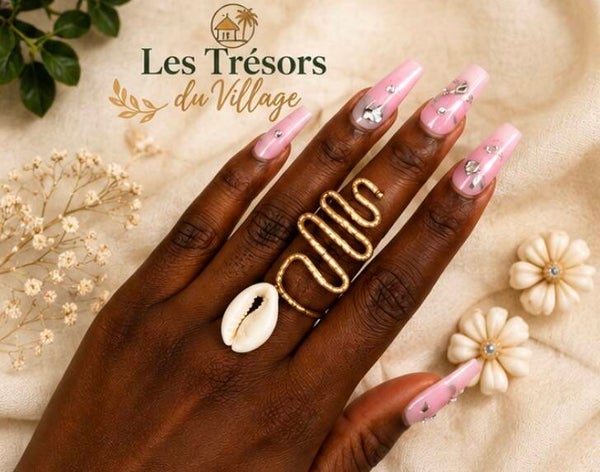 Bague Cauri Dorée 🤍