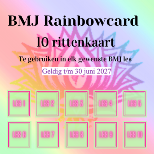 BMJ -10 Ritten Rainbowcard