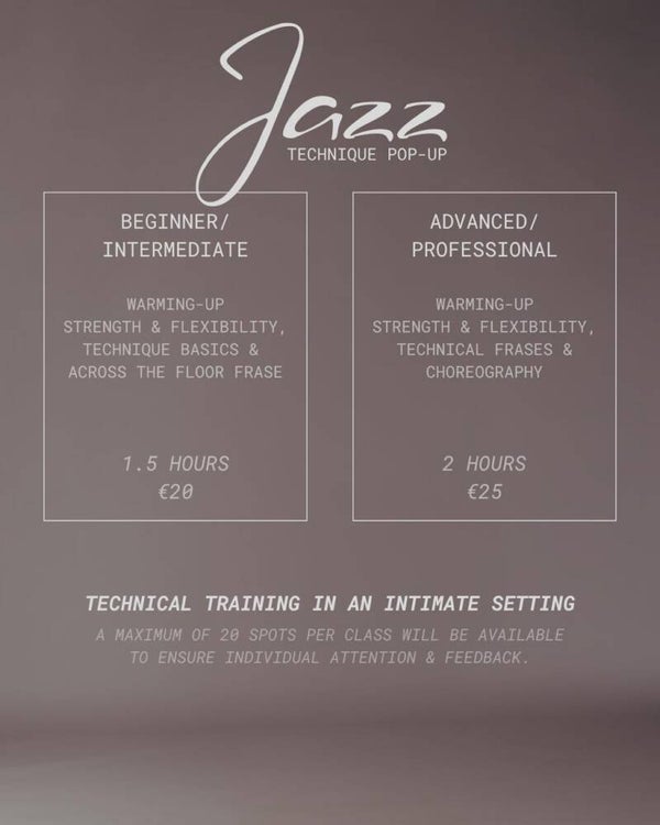 Jazz Workshop : Beginner/Intermediate