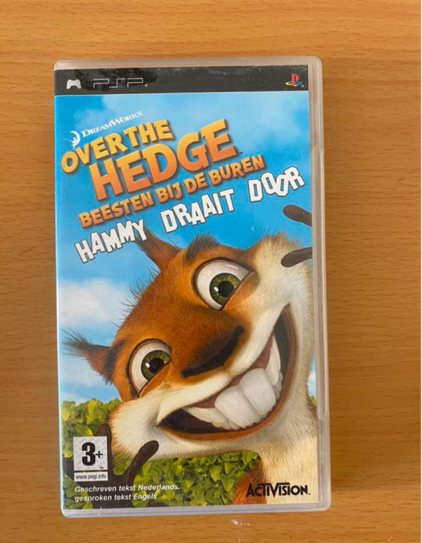 Over the hedge beesten bij de buren hammy draait door