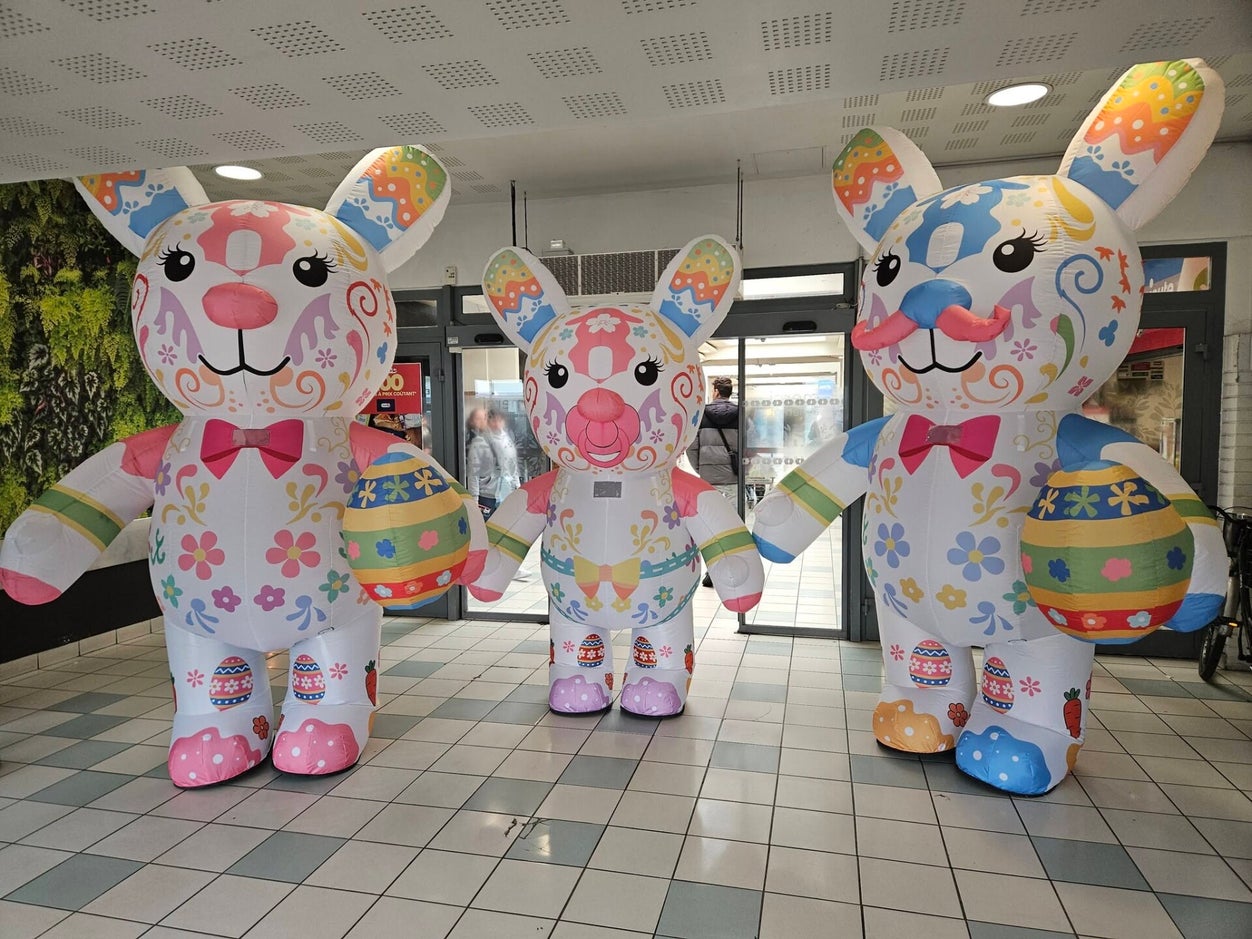 3 Ours de Pâques YMB Asso