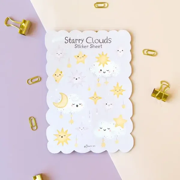 Autocollants Nuage étoilé