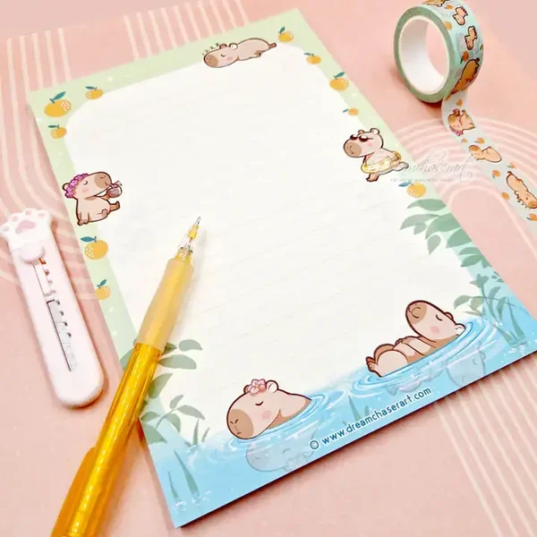 Bloc-notes - Chill Capybara