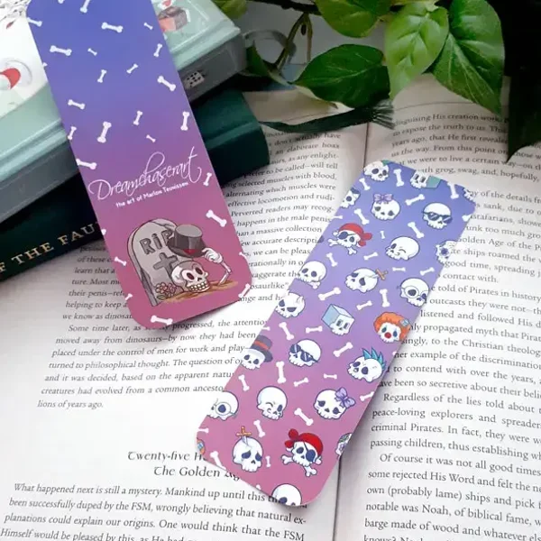 Marque-page - Cute Skulls