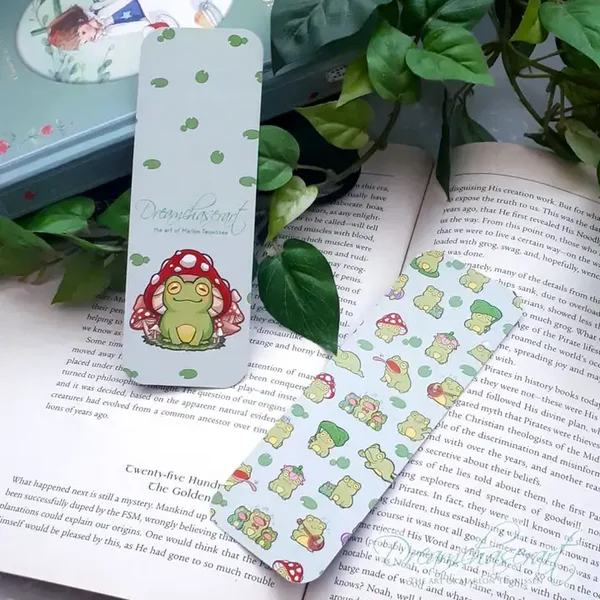Marque-page - Froggy and Froggies