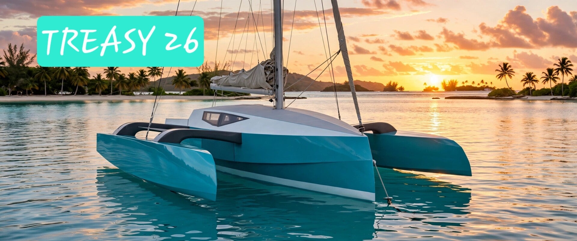 Trimaran habitable TREASY 26