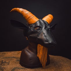Vuohi naamio, malli Paintyeedesign