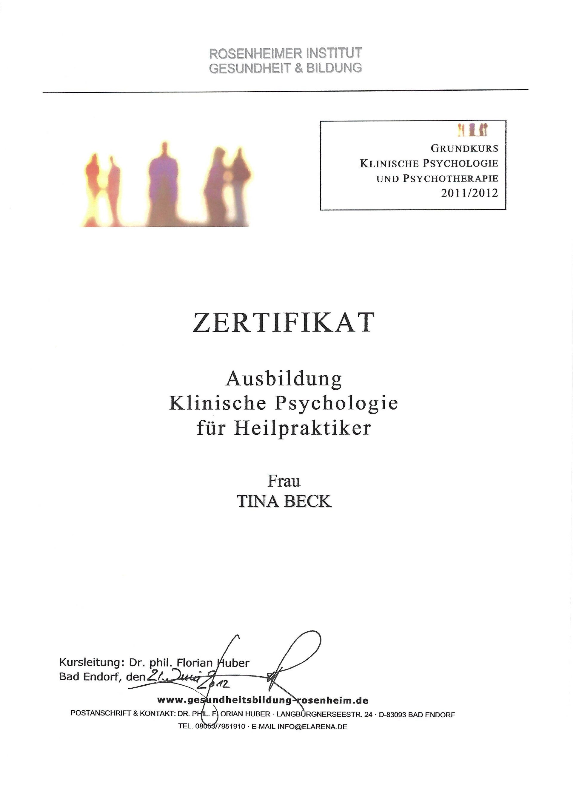 Wann kann Psychotherapie helfen