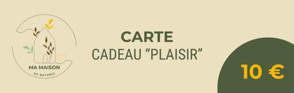 Carte cadeau "plaisir" - 10 €