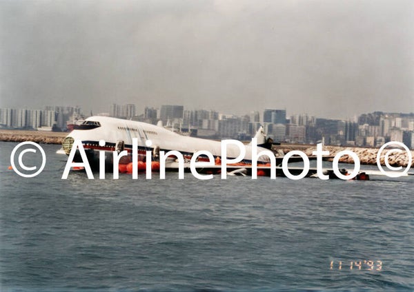 Crashed B-165 Air China Boeing 747