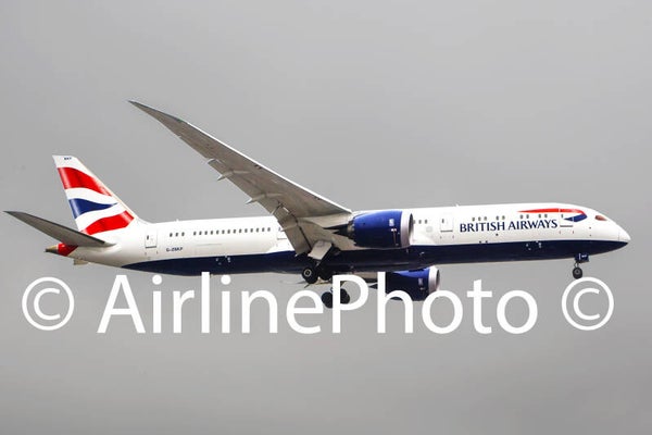 G-ZBKP - Boeing 787-9 Dreamliner - British Airways landing at London Heathrow UK 12-07-2018