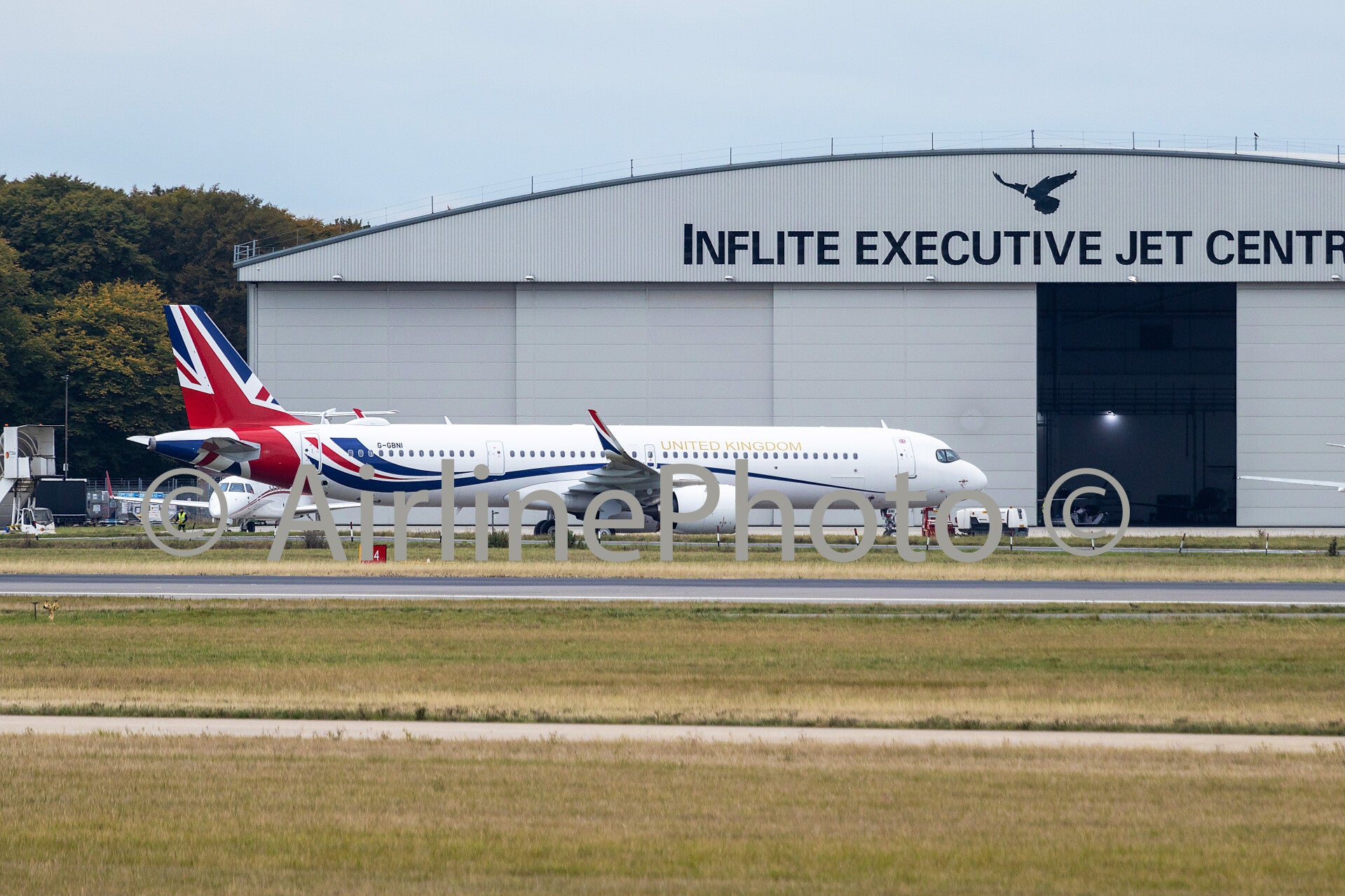 British Government Airbus A321-251NX with registration G-GBNI