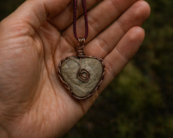 The Found Heart Talisman