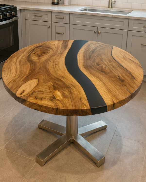 Tables ronde Noyer