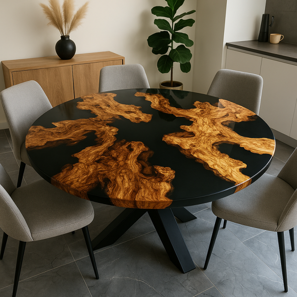 Tables ronde racine d'Olivier