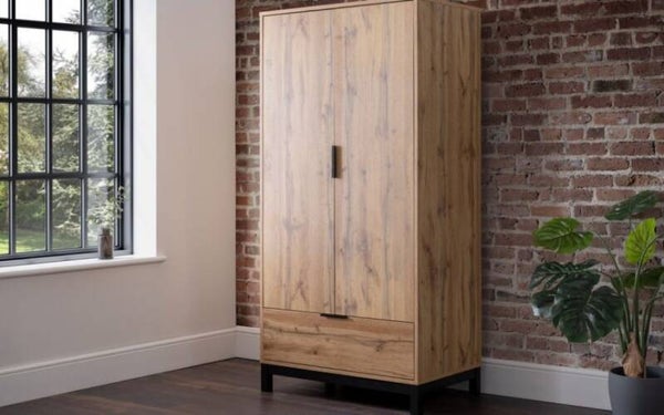 BALI 2 DOOR 1 DRAWER WARDROBE