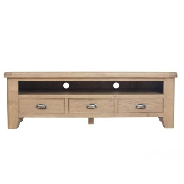 Ryedale Oak Large TV Unit